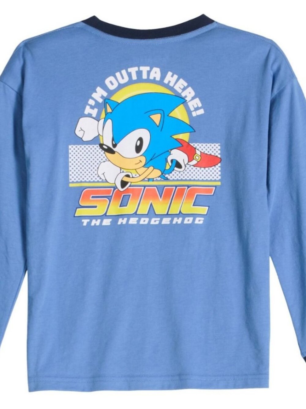 Jumping Beans Boys Sonic the Hedgehog Elevated Long Sleeve T-shirt Size 6